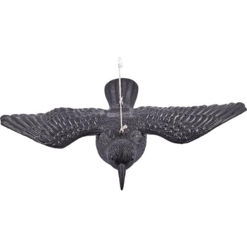 Hunting Decoys Black Birds Crow Garden Bird Caller Deter Scarer Scarecrow Mice Pest Control Deterrent Repeller Hunting Goods