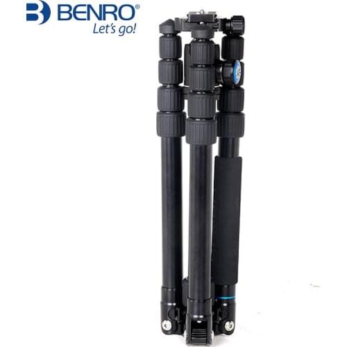 Tripod Portable Flexible Monopod V1 Ballhead 5 Section Carrying Bag Max Loading 14kg DHL Free Shipping Benro A2292TV1
