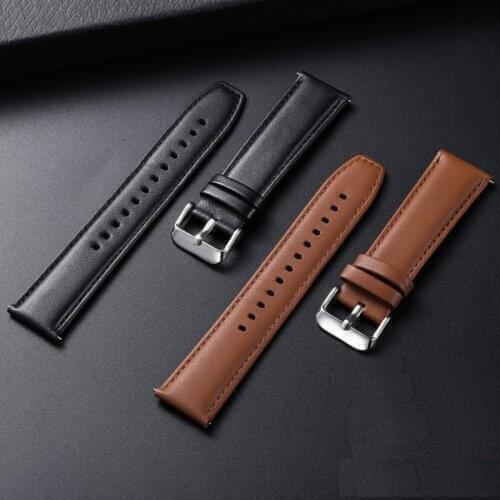 Leather Silicon strap for Huami Amazfit GTR 2 Bracelet for Amazfit GTS 2 GTR 42mm 47mm Stratos 3 Watchbands Correa ремешок