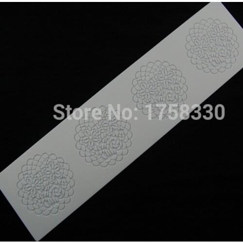 40*10cm Flower pattern Silicone Lace Mat Cake Decorating fondant Mold Moldes De Silicona Cake Side Deco
