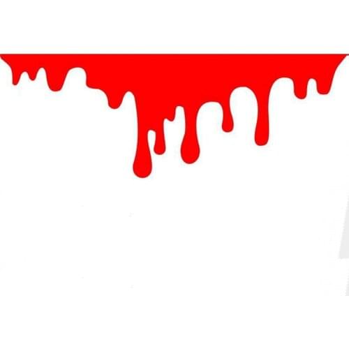 1Pcs New Design Blood Bleeding Car Stickers Reflective Car Decals Rear Front Headlight Sticker Door Window Car Body