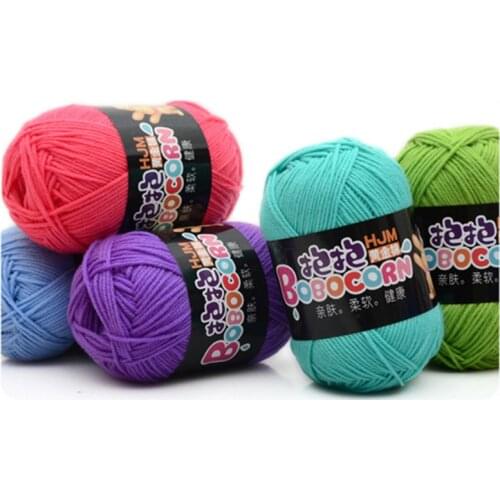 1Pcs Warm DIY Milk Cotton Yarn Baby Yarn For Knitting Children Hand Knitted Yarn Knit Blanket Crochet Knitting Supplies Yarn