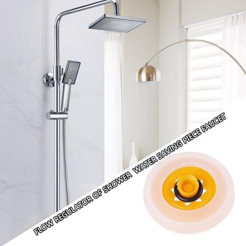 3/5pcs Water Saving Tablet Regulator 4L 6L 7L Water Hose Accessories Shower Reducer Shower Faucet Head Controller Pipe Bath F3S3