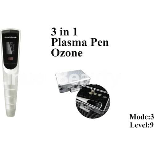 2019 hotest 3 in 1 beauty monster ozone acne treatment plasma pen eyelid lifting jett fibroblastos plasma pen mole removal
