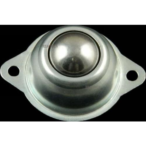 4PCS/LOT CY30a 30mm Ball Bearing Roller Full Carbon Steel Flange Ball Transfer Unit Furniture Caster Wheel Conveyor Rollers