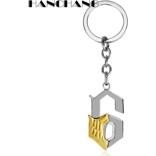 Animation Jewelry BLEACH Keychain Grimmjow Jeagerjaques Figure 6 Pendant Key Chains Unisex Keyring Car Key Holder