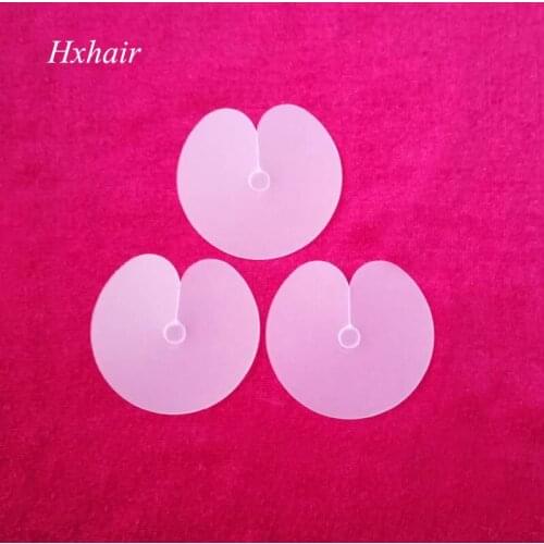 Freeshipping - 1000pcs Single Hole Template / Heat Shield Spacer Separator / Hair Extension Tools