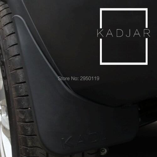 Fit For Renault Kadjar 2015 2016 Splash Guards Mud Guard Mud Flaps Car Styling Fender splash guard Car Styling Accessories