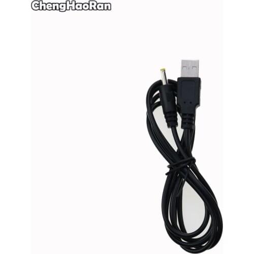 ChengHaoRan For Sony PSP 1000 2000 3000 80cm to 4.0x1.7mm CC 5V 1A 4.0 * 1.7 male USB cable Sony PSP power charging cable 1drive