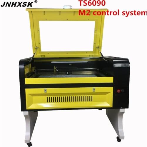 JNHXSK CNC CO2 laser engraver cutting machine glass machine TS6090 6090 used for glass bottle glass cup engraving for sale