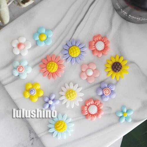 Joker cute little flower chocolate fondant cake baking tool Gypsum drop glue childrens fun manual mold