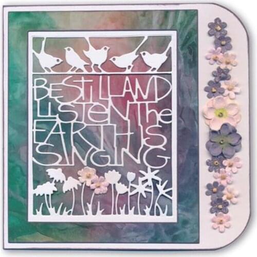Best Land Birds Frame Metal Cutting Dies Stencils For DIY Scrapbooking Decoration Embossing Supplier Paper Craft Die Cut 2019