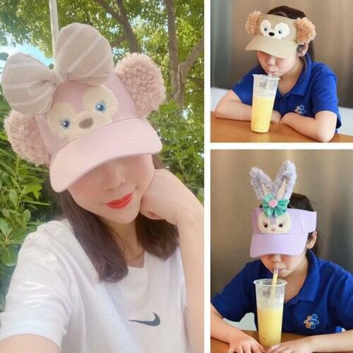 Duffy Bear Shelliemay Stellalou Hat Sun Cap Fashion Casual Peaked Hat Cap for Woman Man Outdoor Travel Anti - UV Girls Sun Hat