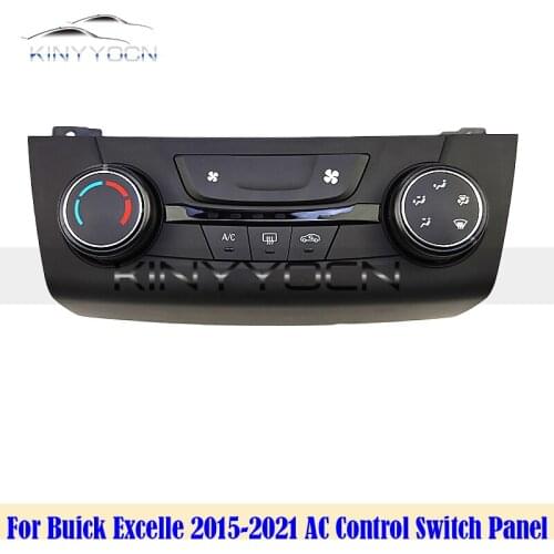 For Buick Excelle 2015 2021 Air Conditioner Control Switch Panel AC Warm Air Heater Knob Air-Condition