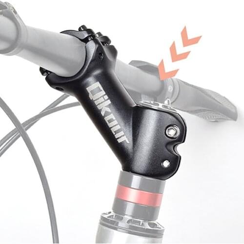MTB Road Bike Handlebar Stem Riser 28.6 Front Fork Booster Positive And Negative 45 Degrees Handlebar Stem for Bike Accessories
