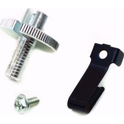 Clutch Lever Cable Adjuster Screw With Locking Nut For Kawasaki Ninja ZX10R ZX6RR Z1000 Motorcycle Chrome Adjusting Bolt Custom