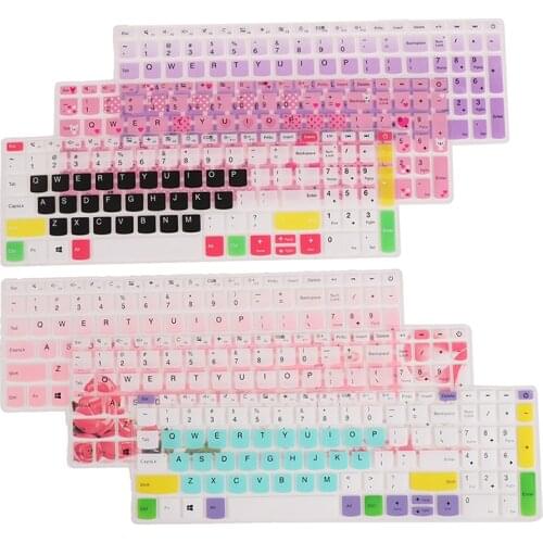 14inch/15.6 inch Silicone Laptop Notebook Keyboard Cover Protector for Lenovo IdeaPad 340C 330C 320 310S 510S Waterproof