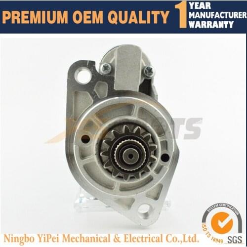LRS02597 LRS2597 31B6600100 STARTER FOR Mitsubishi Diesel K3