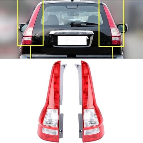 Taillight Taillamp Rear Brake Light Lamp Left + Right LH RH For Honda CRV CR-V 2007 2008 2009 2010 2011