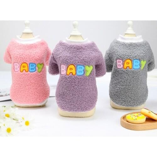 Warm Dog Cat Baby Clothes Winter Pet Hoodie Clothing Puppy Small Dog Coat Bichon Teddy Yorkies Shih Tzu Maltese Jacket Apparel