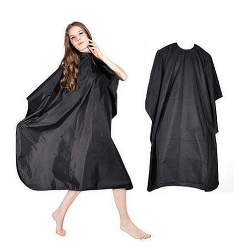 Hot Adult Black Salon Hair Hairdressing Cutting Cape Barbers Shop Gown Cloth Cover