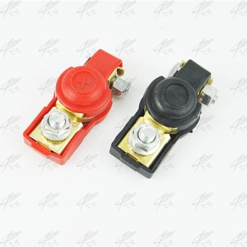 1 Pair Alloy Positive Nagative Battery Car Terminal Clamp Clips Connector
