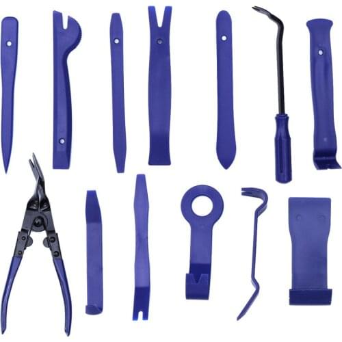 13PCS Car Repair Tool Audio Disassembly Tool Interior Door Clip Panel Trim Dashboard Removal Tool Car Hand Tool Kit