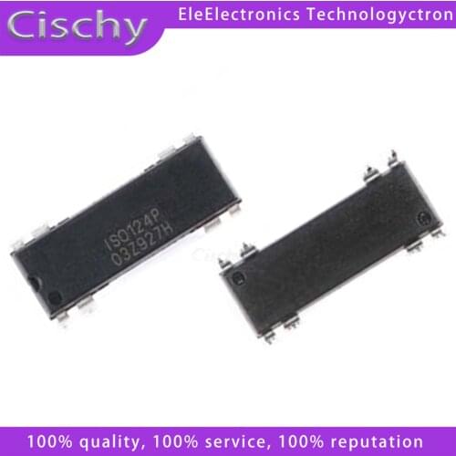 2pcs ISO124P ISO124 IS0124 DIP-8 In Stock