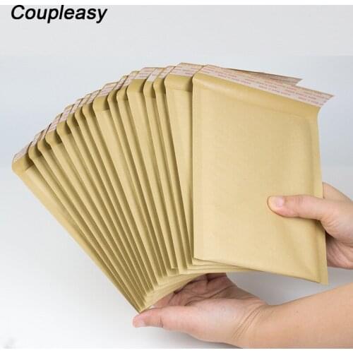 30Pcs Kraft Paper Bubble Envelope Bag Shockproof Shipping Envelopes With Bubble Self Seal Adhesive Bubble Mailer Packaging Bags