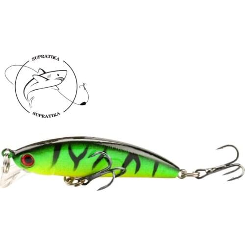 3D Eyes Anti-Corrosion Fishing Lure Hard Bait Bionic Minnow Sinking Wobblers 58mm/4.8g Freshwater Plastic Fishing Bait