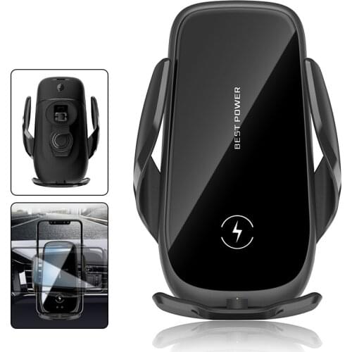 15W Qi Car Wireless Charger Fast charging For iPhone 12/12 Pro/12 Mini Xiaomi Huawei Samsung Mobile Phone Charging Base Adapter
