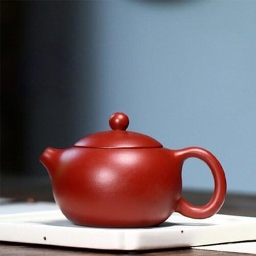 Large-capacity Zisha Teapot Household Kung Fu Tea Set Teapot Chinese Yixing Zisha Teapot Handmade Large-capacity Xishi Teapot