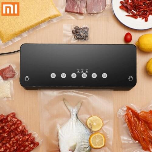 XIAOMI Home Electric Vacuum Sealer Packaging Machine For Home Kitchen For Sealing Fresh Packaging Machine For Food Preservation