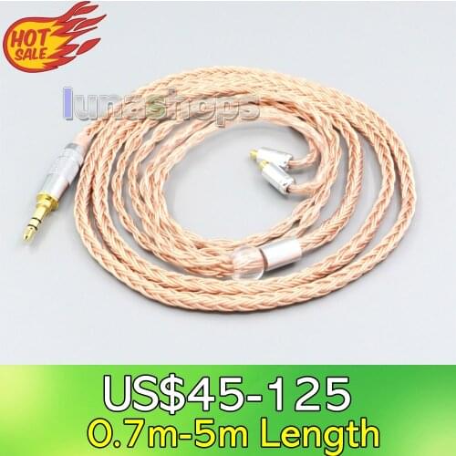 LN006731 16 Core 99% 7N OCC Earphone Cable For Audio Technica ATH-CKR100 ATH-CKR90 CKS1100 CKR100IS CKS1100IS