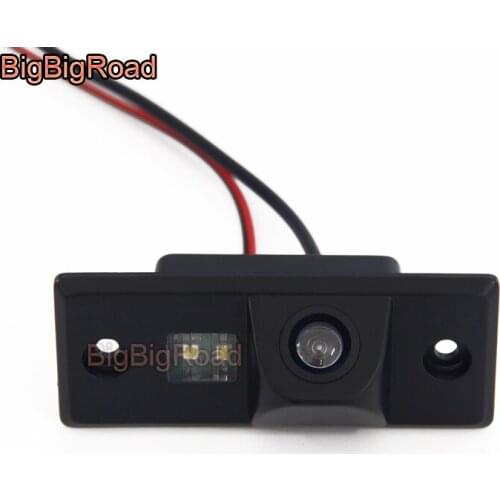 BigBigRoad Car Rear View Parking Camera For Volkswagen Passat B5 Polo 3C Sedan Santana Tiguan Touran Sharan GOLF V Waterproof