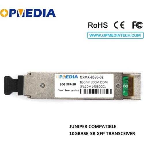 LOW PRICE!10GBASE-SR,850nm 300m XFP transceiver DDM function,dual LC connectors,optical module,compatible with Juniper equipment