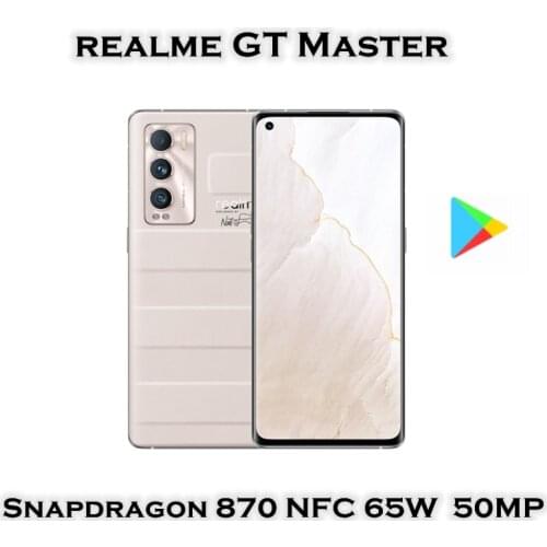 New realme GT Master Explore Edition Mobile Phone Snapdragon 870 6.55"FHD+AMOLED 120Hz 65W Fast Charger 50MP IMX766 NOMO CAM NFC
