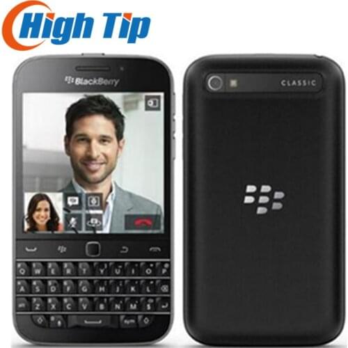 Original Blackberry Q20 Classic 3.5" 16GB ROM 2GB RAM 4G LTE 8MP Smartphone Dual Core Bluetooth WIFI QWERTY Keyboard Cell Phone