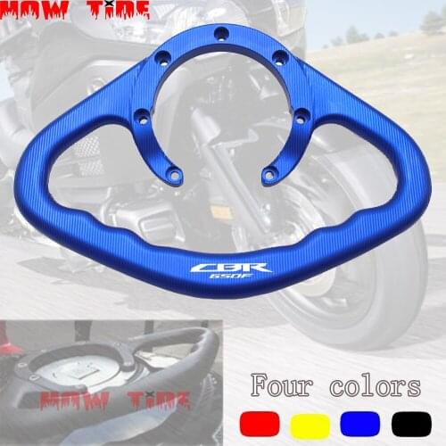 Motorcycle passengers hold the handle grip armrests for the Honda CBR650F CB650F 2014 2015 2016 2017 2018