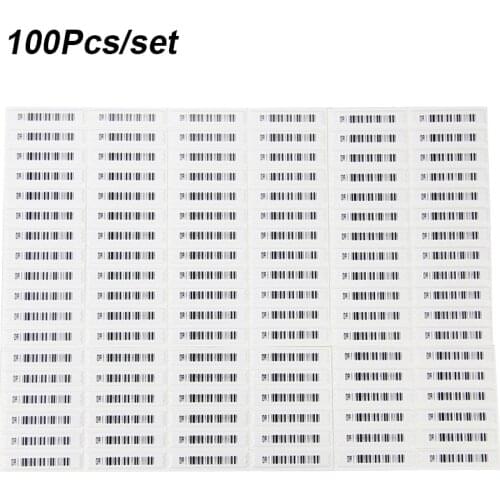 100PCS DR 58Khz anti-theft soft tag for EAS system to prevent shoplifting soft label Easy to use