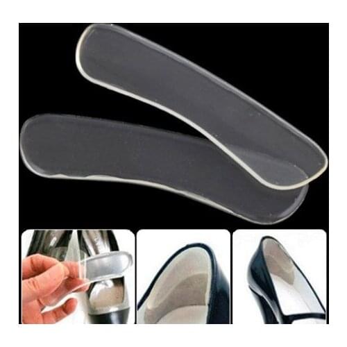 Heel care transparent paste antifriction invisible heel paste antislip silicone sticky cushion as high heel foot care accessory