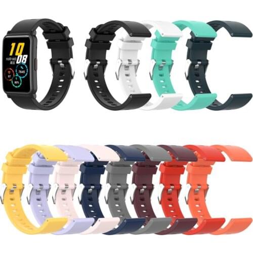 Watch Strap For Honor ES Bracelet Replacment Strap Soft Silicone Band Sport Waterproof For Huawei Honor Smart Watch Accessories
