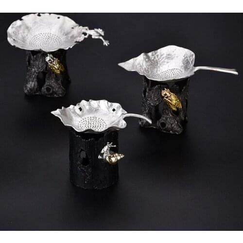 Christmas decorations for homeTea filter Tin filter Tea brewing filter Tea leak Kungfu tea leak accessories Tea leak