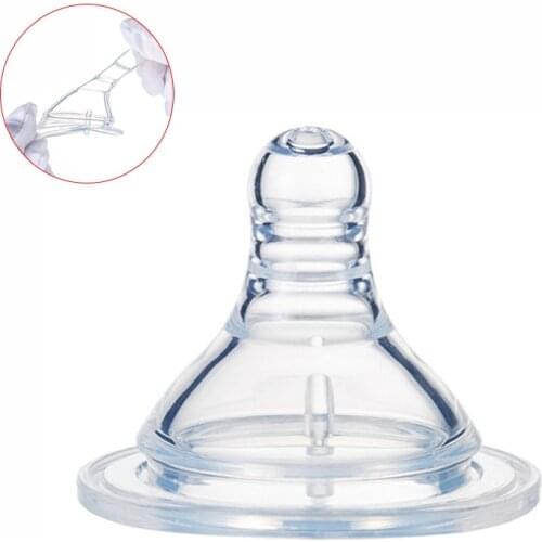 Wide caliber pacifier Silicone bottle accessories Baby Products Baby silicone pacifier Baby feeding tools