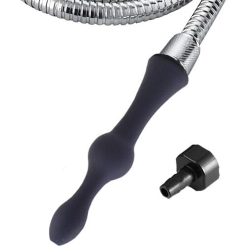 Wetips Shower Enema Anal Cleaning Anus Cleaner Douche Lavativas Silicone Nozzle Toilet Bidet Shower Bidet sprayer Toilet Wash