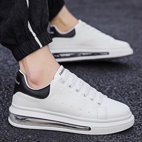 Streetwear Slides Men Sport Casual Shoes Streetwear Sneakers Men Street Wear Mens White Fashion Man Leather For Causal Mens