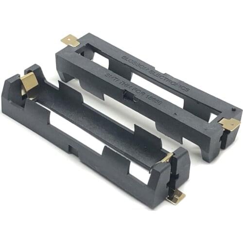 High Quality 1*18650 Battery Holder Case SMD SMT With Bronze Pins 1 slot 1x 18650 Radiating Battery Shell Storage Box