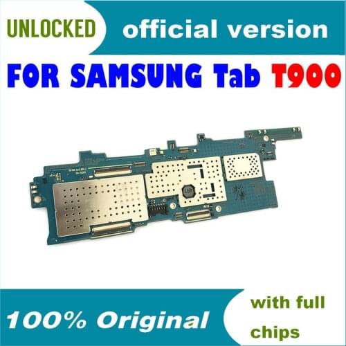 100% Original Unlocked for Samsung Galaxy Tab T900 Motherboard Mainboard with full chips logic board Good working Tested