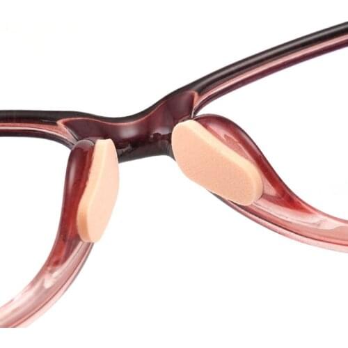 12 Pair Soft Foam Nose Pad Self Adhesive Anti-Slip Eyeglass Sunglasses Nose Pads Q1QA