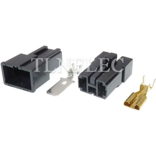 2 Pin Way Male Female for Toyota Unsealed Auto Map Sensor Plug Battery Speaker Electrical Wire Connector